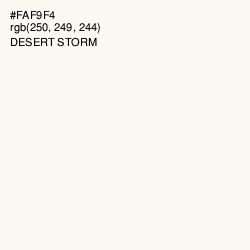 #FAF9F4 - Desert Storm Color Image